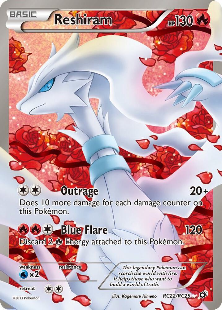 Reshiram (Full Art) - Legendary Treasures: Radiant Collection