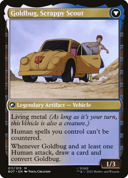 Goldbug, Humanity's Ally (Back)