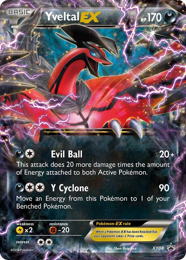 Yveltal EX - XY08 - XY Promo