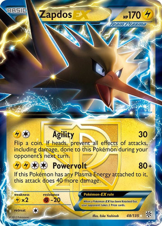 Zapdos EX (Team Plasma) - Plasma Storm