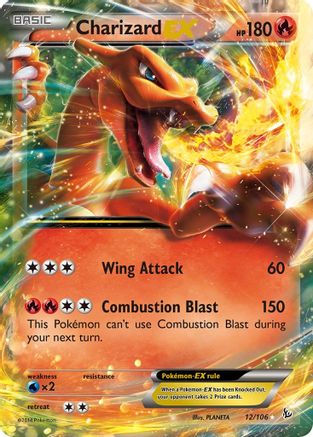 Charizard EX (12) 12/106 - XY  Flashfire Holofoil