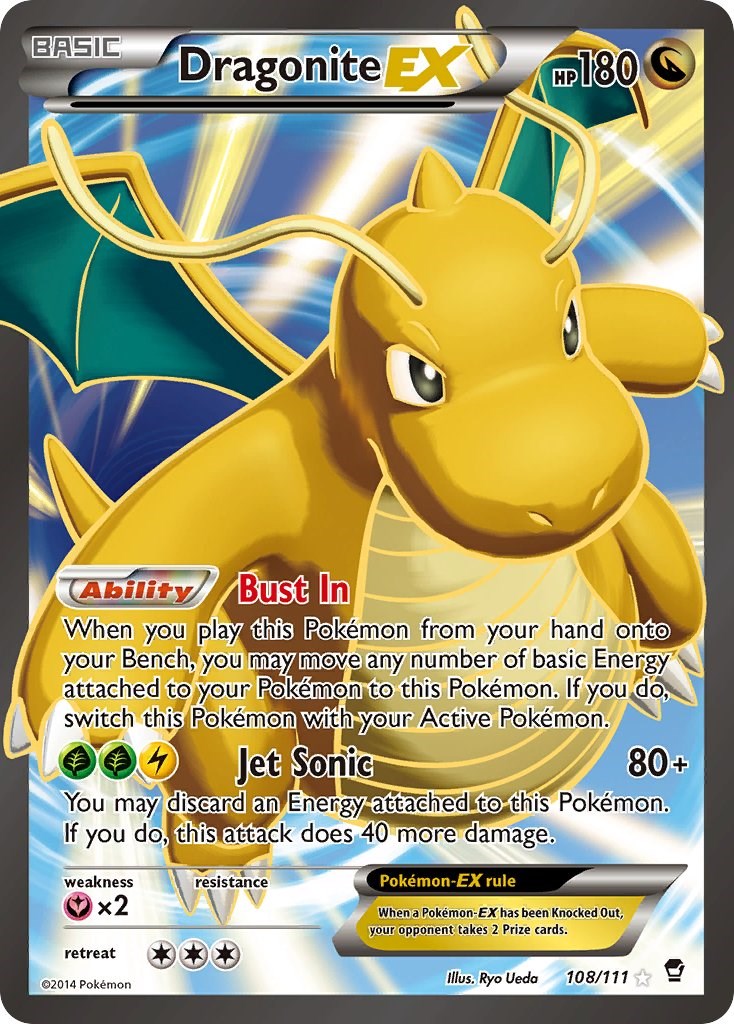 Dragonite EX (108 Full Art) [FFI - 108/111]