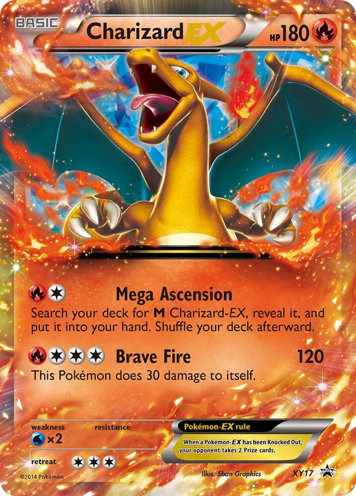 Charizard EX - XY17 - XY Promo