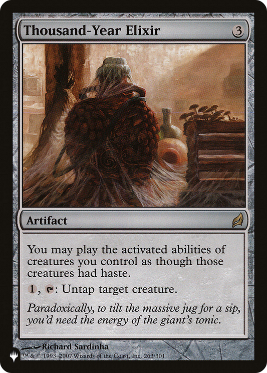 Thousand-Year Elixir (LIST-LRW-263) - The List