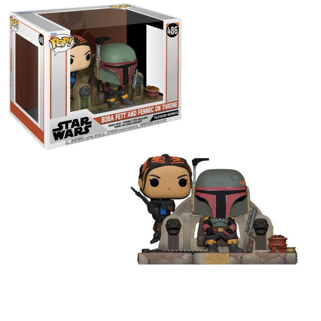 Star Wars - Boba Fett and Fennec on Throne  #486 (6 inch)