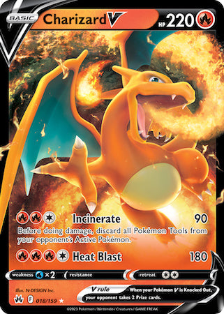 Charizard V - Crown Zenith