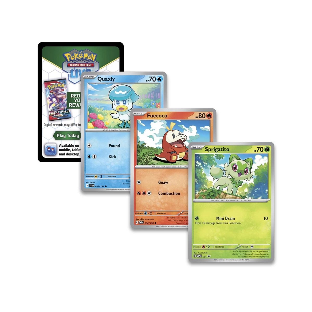 Pokémon TCG: Paldea Collection (Quaxly)