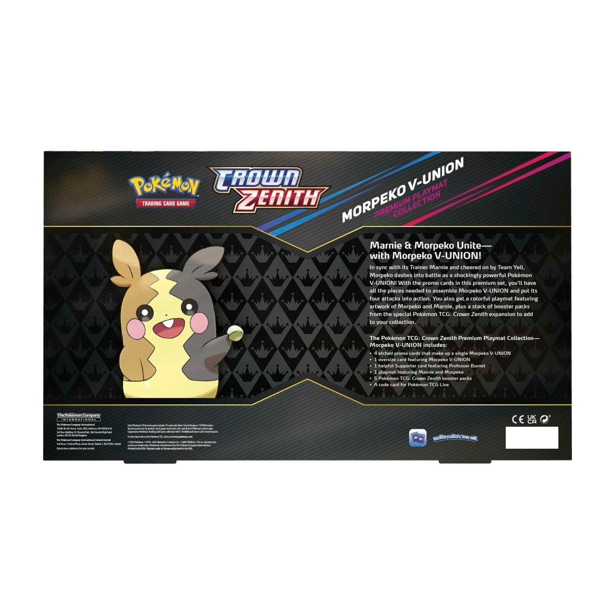 Pokémon TCG: Crown Zenith Premium Playmat Collection (Morpeko V-UNION)