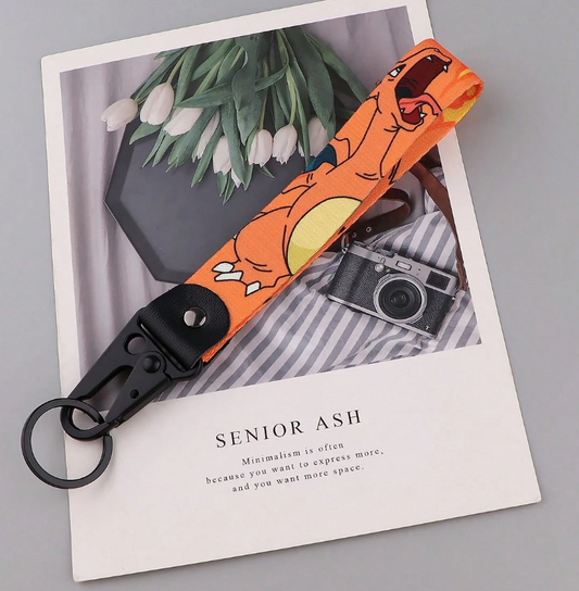 Lanyard Pokemon Keychain