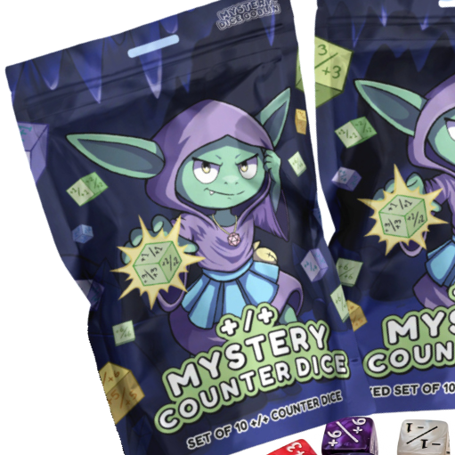 Counter Dice Mystery Bag +/+