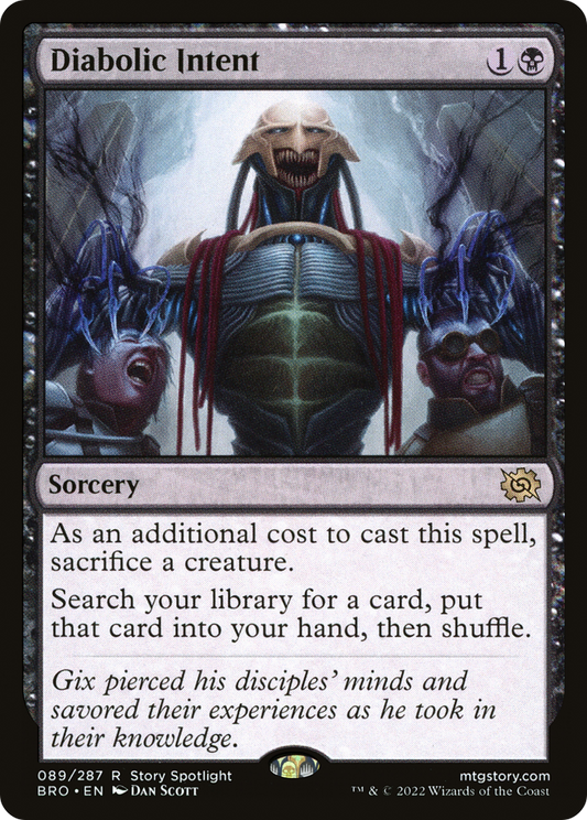 Diabolic Intent (BRO-089) - The Brothers' War