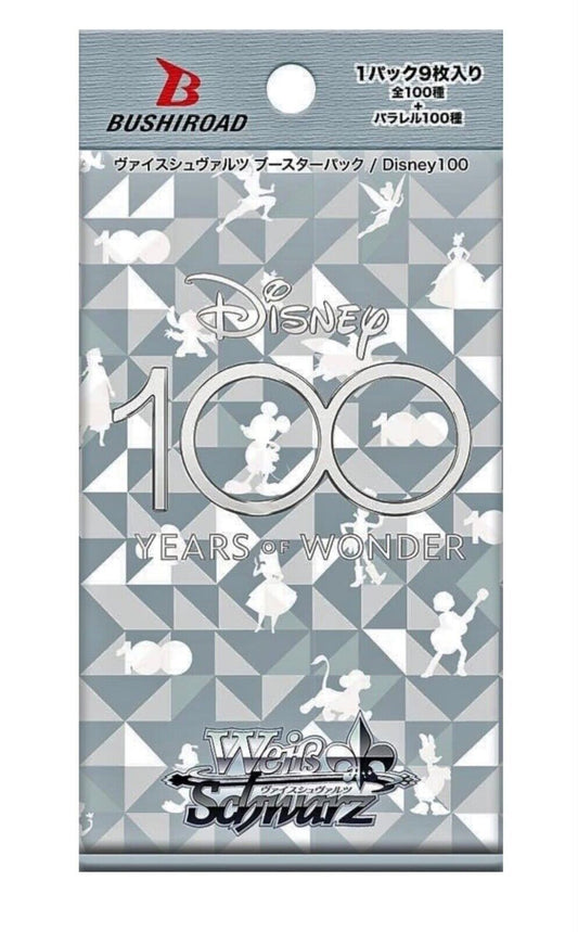 Weiss Schwarz Disney 100 Years of Wonder Single Pack